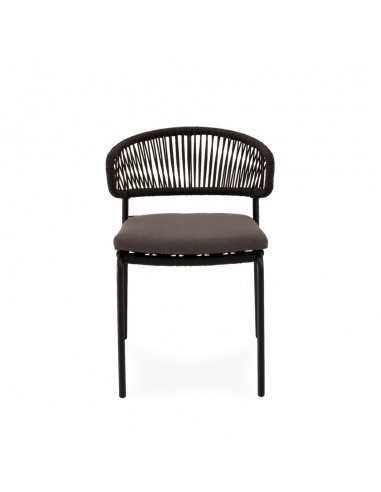 Silla apilable de Exterior PALMIRA en Cuerda y...