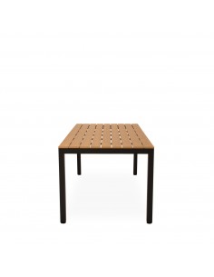 Mesa de exterior CINTHIA 180 x 86 em Polywood e alumínio... 2