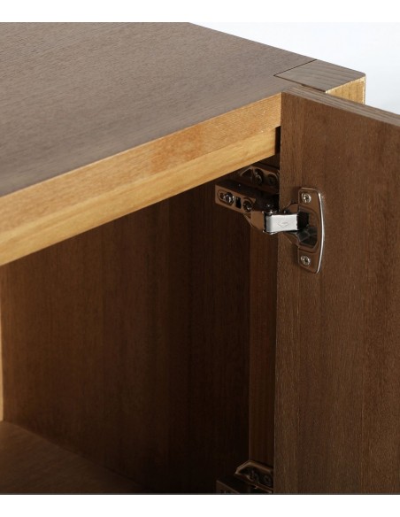 Mueble TV COPENHAGUE 180 x 45 x 60 moderno en color marrón