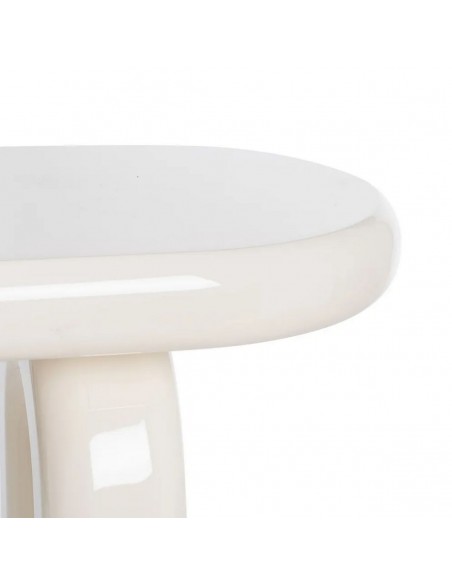 Consola Oslo 120x35x80 de Estilo Nórdico Minimalista en MDF Lacado Crema