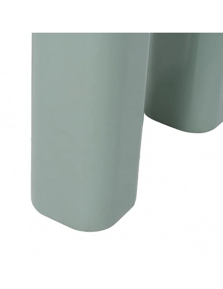 Consola Oslo 120x35x80 de Estilo Nórdico Minimalista en MDF Lacado Verde