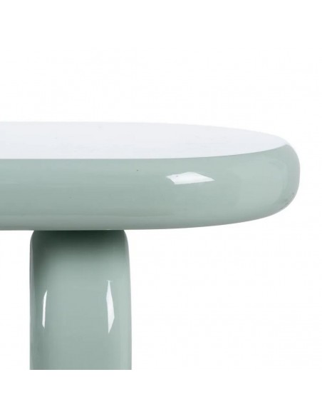 Consola Oslo 120x35x80 de Estilo Nórdico Minimalista en MDF Lacado Verde