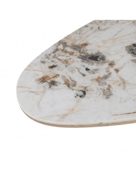 Consola Siena 150x39x80 de Organic Style em MDF Elegância Natural