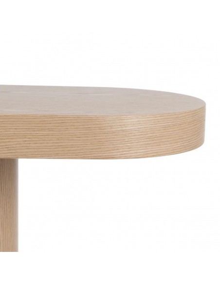 Consola BARI 120x35x80 com um estilo orgânico, harmonioso e moderno em MDF natural