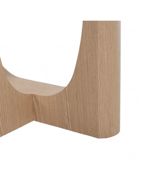 Consola BARI 120x35x80 de Estilo Orgánico, Armónico y Actual en MDF Natural