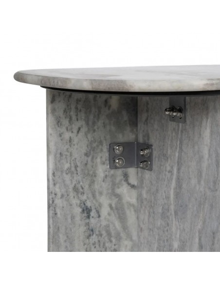 Consola CAPRI 100x35x71de Mármol Atemporal y Diseño Exclusivo