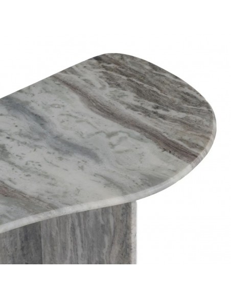 Consola CAPRI 100x35x71de Mármol Atemporal y Diseño Exclusivo