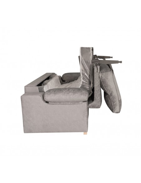 Sofá-cama MOON 3 lugares 205 x 98 tecido anti-manchas