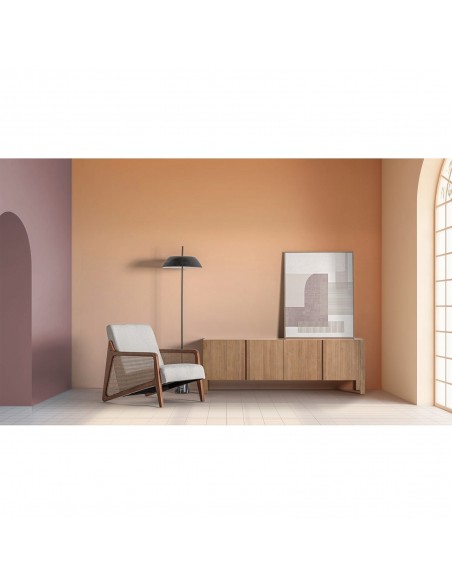 Suporte de TV moderno Copenhagen 180 x 45 x 60 em MDF marrom
