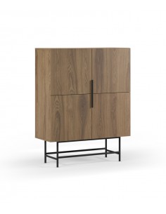 Aparador cubo MINIMALISTA 100 X 128 ELDIA 4 puertas,...