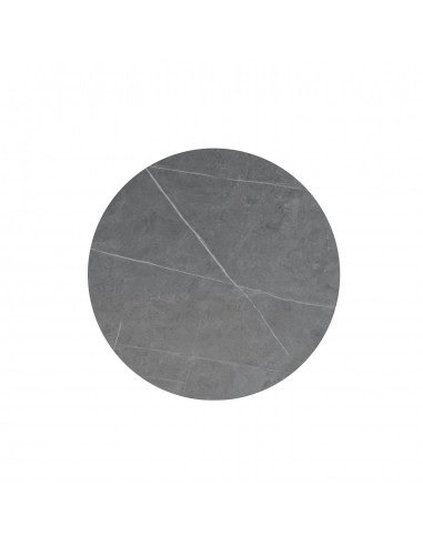 Mesa alta LYA 70x96, tampo em porcelânico cinza...