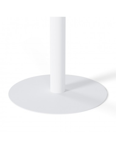 Mesa alta LYA 70×96, tapa porcelánica gris y...