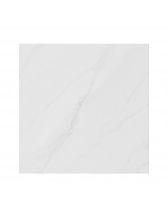 Mesa alta cuadrada SAMIRA 70×96, tapa porcelánica blanca... 2