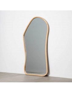 Espelho de penteadeira OLA 90 x 170 cm em madeira natural