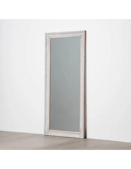 Espejo Vestidor de madera gris VERSAILLES 76 x 166 cm