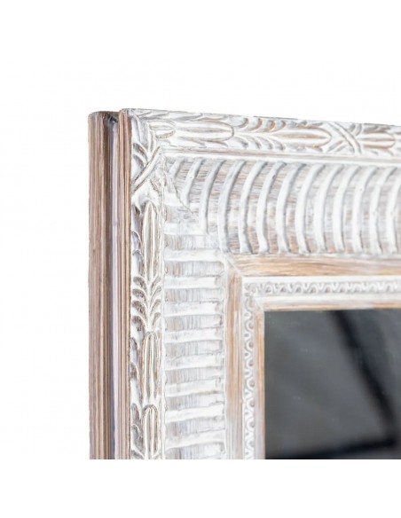 Espejo Vestidor de madera gris VERSAILLES 76 x 166 cm