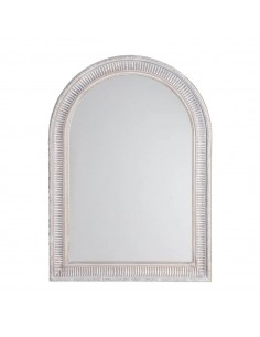 Espejo decorativo gris VERSAILLES 76 x 105 en madera de...
