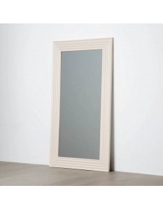 Espejo Vestidor VÉRTICE 100 x 180 de Madera en Crema y...