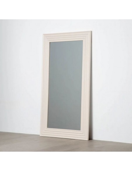 Espejo Vestidor VÉRTICE 100 x 180 de Madera en Crema y estilo Clásico