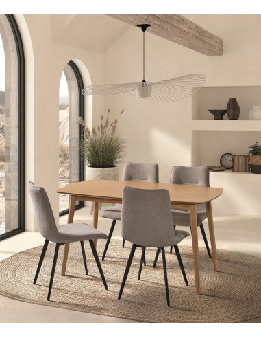 Mesa de comedor BATILDA 140 x 80, madera...