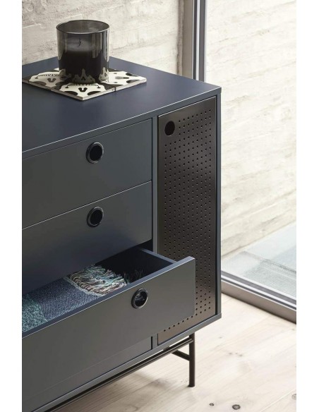 TEULAT CONFORTÁVEL MALHA 97X45 PRETO, AZUL ACINZENTADO TEULAT CONFORTÁVEL MALHA 97X45 PRETO, AZUL ACINZENTADO