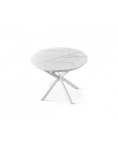 Mesa de comedor redonda extensible LUMINA...