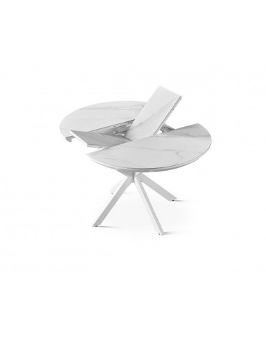 Mesa de comedor redonda extensible LUMINA...