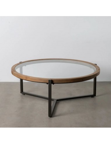 Mesa de centro redonda de design LUNKA 100 em...