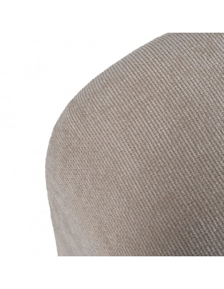 Set de 3 banquetas nido diseño Orgánico CURVE 126 (51)x46 tejido beige