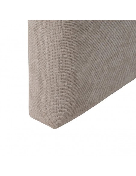 Conjunto de 3 bancos nido design orgânico CURVE 126 (51)x46 tecido bege