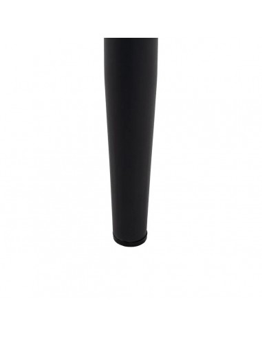 Silla de comedor de diseño LORIA, tela gris y...