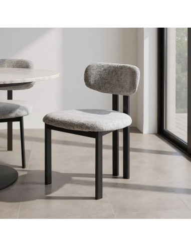 Cadeira de jantar de design KOBE em tecido...