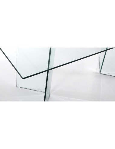 Mesa BURANO Comedor 180x90 Cristal Transparente