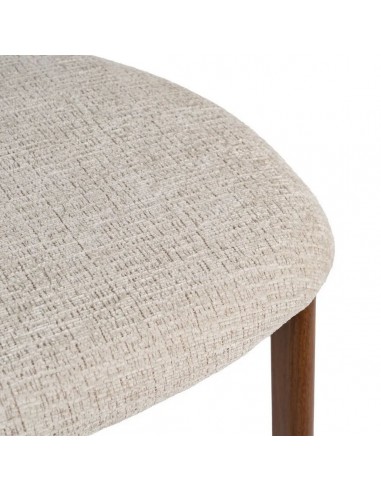 Taburete de diseño Kobe 75 cm, Tejido Beige y...