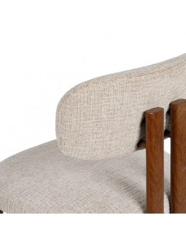 Taburete de diseño Kobe 75 cm, Tejido Beige y...