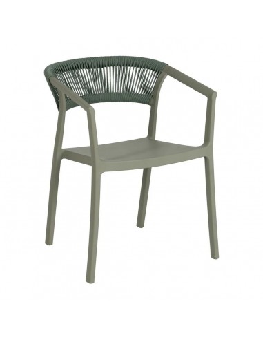 Silla apilable exterior RIVIERA de Polipropileno y Cuerda