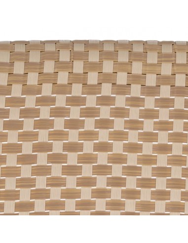 Silla apilable de Aluminio símil ratán y...