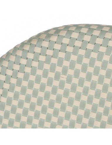 Silla apilable de Aluminio símil ratán y...