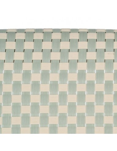 Cadeira empilhável em alumínio tipo rattan e...