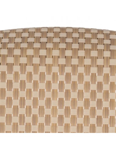 Silla, con brazos apilable de Aluminio símil...