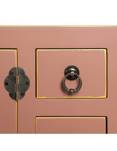 Mesa de Console Oriental SHIAN, 63 x 26, Mocha,...