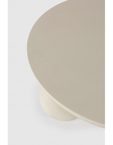 Mesa Centro Redonda AILEN 100, beige simil...