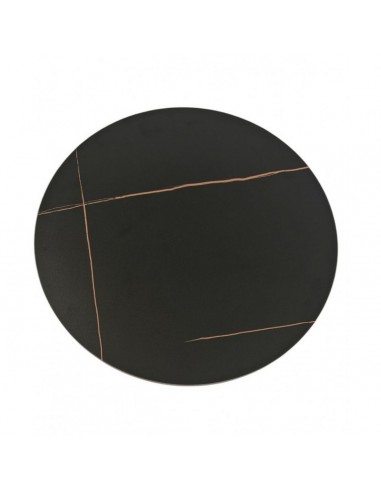 Mesa redonda design CAVEZZ 50 cm, tampo em...