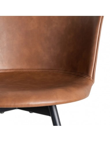 Silla vintage de estilo industrial ROXIE en...