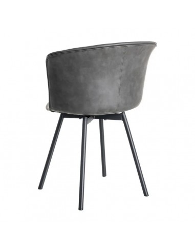 Cadeira vintage ROXIE estilo industrial em...