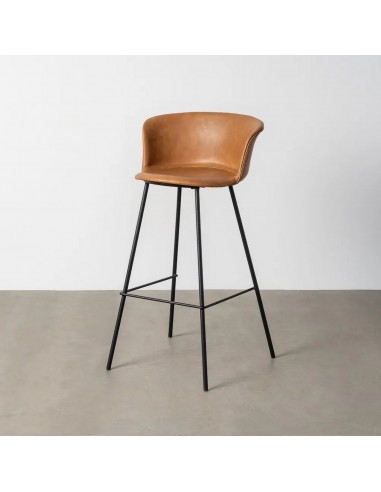 Taburete de estilo industrial ROXIE 75 símil...