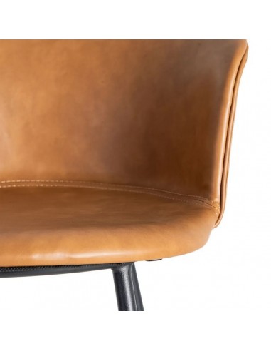 Taburete de estilo industrial ROXIE 75 símil...