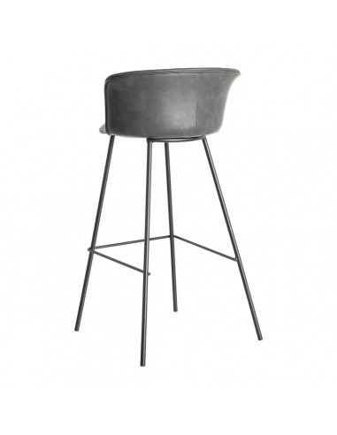 Taburete de estilo industrial ROXIE 75 símil...