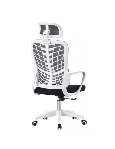Cadeira de escritório LLACME, alta, branca,...