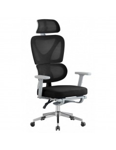 Cadeira ergonômica de escritório BUYDUR, alta, cinza e...